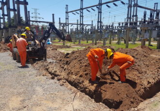 Restauración de malla de Puesta a Tierra ET 132lkV Paraná Norte