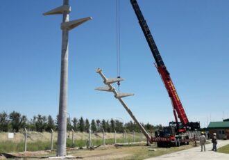 Verticalización de estructuras LAT 132kV - ET 500kV Paraná